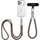 Набор ремешков Tech-Protect C10S Rope Crossbody - Brown / Titanium. Фото 3 из 9
