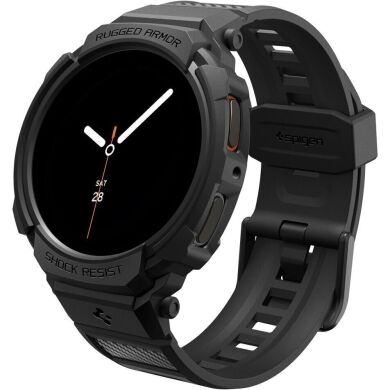 Защитный чехол Spigen (SGP) Rugged Armor Pro (FW) для Samsung Galaxy Watch 8 (44mm) ACS10007 - Matte Black