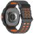 Ремінець Deexe Ocean Strap для Samsung Galaxy Watch 8 (40/44mm) / 8 Classic - Grey / Orange
