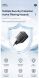 Мережевий зарядний пристрій ESSAGER Camber GaN 20W (USB + Type-C) ECTAC-HMB01-P - Black