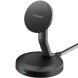 Беспроводное зарядное устройство Spigen EF151MS Essential Magnetic 15W (ACH10441) - Black. Фото 1 из 8