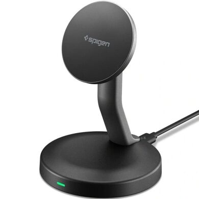 Беспроводное зарядное устройство Spigen EF151MS Essential Magnetic 15W (ACH10441) - Black