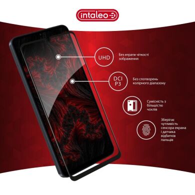 Защитное стекло Intaleo Full Glue для Samsung Galaxy A08 (A085) - Black