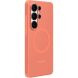 Оригінальний силіконовий чохол Silicone Magnet для Samsung Galaxy S26 Ultra (S948) EF-ES948COEGWW - Coralred