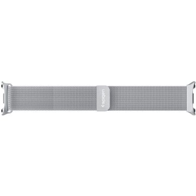 Ремінець Spigen (SGP) Metal Fit для Samsung Galaxy Watch 8 (40/44mm) / 8 Classic (AMP10121) - Silver