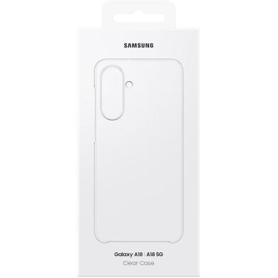 Оригинальный защитный чехол Clear Case для Samsung Galaxy A18 (EF-QA186CTEGWW) - Transparent