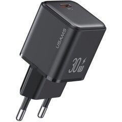 Сетевое зарядное устройство USAMS US-CC186 X-ron Series (30W) - Black