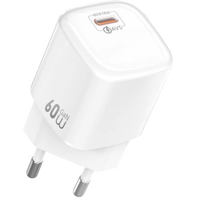 Сетевое зарядное устройство WiWU Wi-G037 Jelly 60W (Type-C) - White