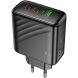 Сетевое зарядное устройство Hoco CS26A PD45W (USB + 2Type-C) - Black. Фото 2 из 9