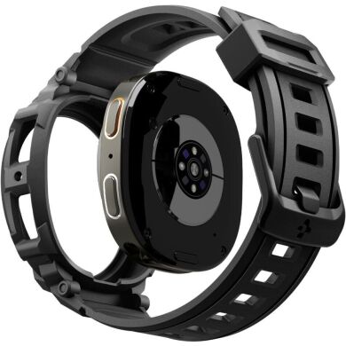 Защитный чехол Spigen (SGP) Rugged Armor Pro (FW) для Samsung Galaxy Watch 8 (44mm) ACS10007 - Matte Black