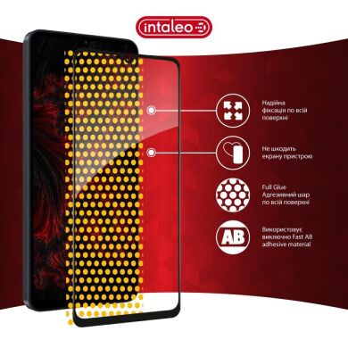 Защитное стекло Intaleo Full Glue для Samsung Galaxy A08 (A085) - Black