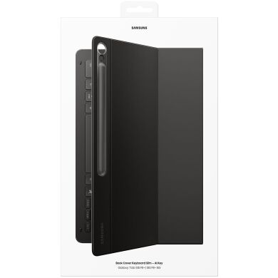 Чехол-клавиатура Book Cover Keyboard Slim для Samsung Galaxy Tab S10 FE Plus (EF-DX620BBEGUA) - Black