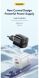 Мережевий зарядний пристрій ESSAGER Camber GaN 20W (USB + Type-C) ECTAC-HMB01-P - Black