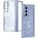 Защитный чехол UniCase Mechanical Legend для Samsung Galaxy Fold 8 Ultra - Blue. Фото 2 из 13