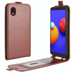 Чохол Deexe Flip Case для Samsung Galaxy A01 Core (A013) - Brown