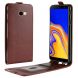 Чехол Deexe Flip Case для Samsung Galaxy J4+ (J415) - Brown. Фото 1 из 9