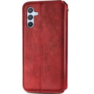 Чехол Deexe Rhombus Wallet для Samsung Galaxy A36 (A366) / A56 (A566) - Red