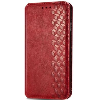 Чехол Deexe Rhombus Wallet для Samsung Galaxy A36 (A366) / A56 (A566) - Red