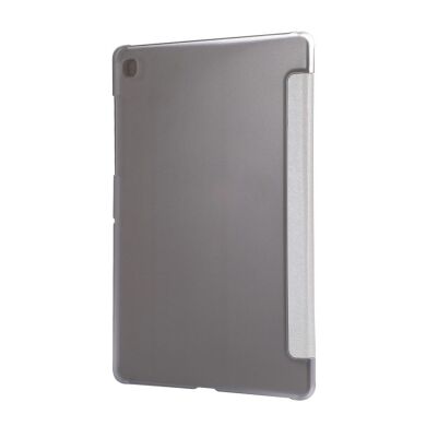 Чехол Deexe Silk Texture для Samsung Galaxy Tab A7 10.4 (2020) - White