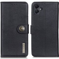 Чохол KHAZNEH Leather Wallet для Samsung Galaxy A06 (A065) - Black