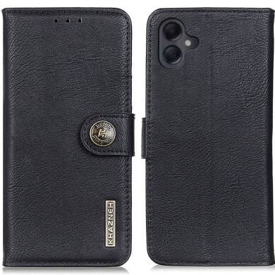 Чехол KHAZNEH Leather Wallet для Samsung Galaxy A06 (A065) - Black