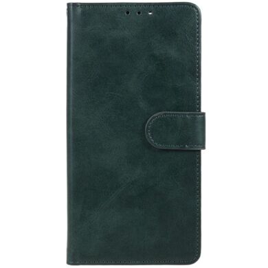 Чехол-книжка Deexe Classic Stand для Samsung Galaxy M35 (M356) - Midnight Green