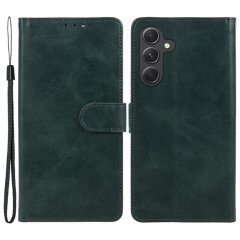 Чехол-книжка Deexe Classic Stand для Samsung Galaxy M35 (M356) - Midnight Green