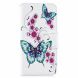 Чохол-книжка Deexe Color Wallet для Samsung Galaxy A10 (A105) - Butterflies and Flowers