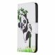 Чехол-книжка Deexe Color Wallet для Samsung Galaxy A20s (A207) - Panda Bamboo
