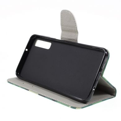 Чехол-книжка Deexe Color Wallet для Samsung Galaxy A7 2018 (A750) - Camouflage Pattern