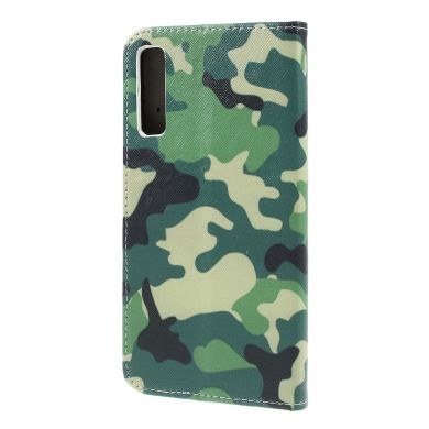 Чехол-книжка Deexe Color Wallet для Samsung Galaxy A7 2018 (A750) - Camouflage Pattern