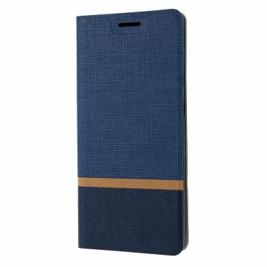 Чохол-книжка Deexe Lines Texture для Samsung Galaxy A70 (A705), Blue