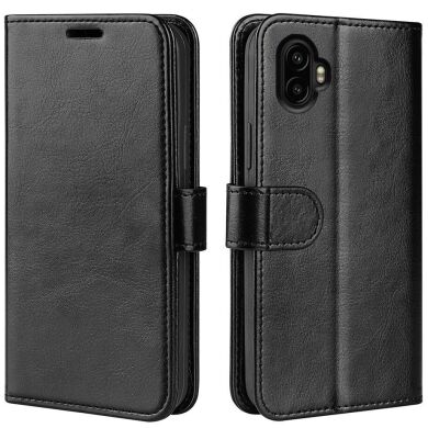Чехол-книжка Deexe Wallet Style для Samsung Galaxy Xcover 7 (G556) - Black