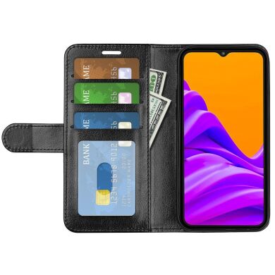 Чехол-книжка Deexe Wallet Style для Samsung Galaxy Xcover 7 (G556) - Black