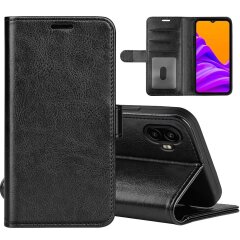 Чехол-книжка Deexe Wallet Style для Samsung Galaxy Xcover 7 (G556) - Black