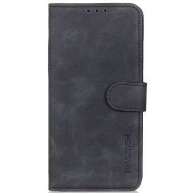 Чехол-книжка KHAZNEH Retro Wallet для Samsung Galaxy S24 - Black