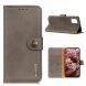 Чехол-книжка KHAZNEH Leather Wallet для Samsung Galaxy S20 FE (G780) - Grey. Фото 1 из 10