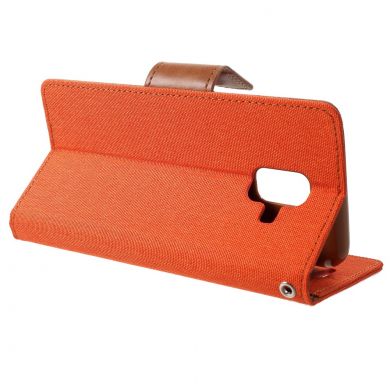 Чохол-книжка MERCURY Canvas Diary для Samsung Galaxy A6 2018 (A600) - Orange