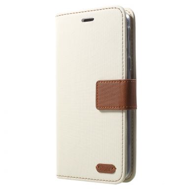 Чохол-книжка ROAR KOREA Cloth Texture для Samsung Galaxy J6 2018 (J600), White