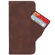 Чехол-книжка с кармашками Deexe Wallet Stand для Samsung Galaxy S26 FE - Brown. Фото 3 из 15