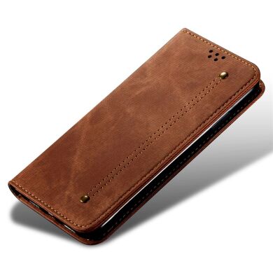 Чехол-книжка UniCase Jeans Wallet для Samsung Galaxy A07 (A075) - Coffee