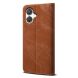 Чехол-книжка UniCase Jeans Wallet для Samsung Galaxy A07 (A075) - Coffee. Фото 6 из 7