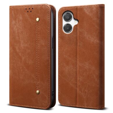Чехол-книжка UniCase Jeans Wallet для Samsung Galaxy A07 (A075) - Coffee