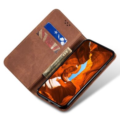 Чехол-книжка UniCase Jeans Wallet для Samsung Galaxy A07 (A075) - Coffee