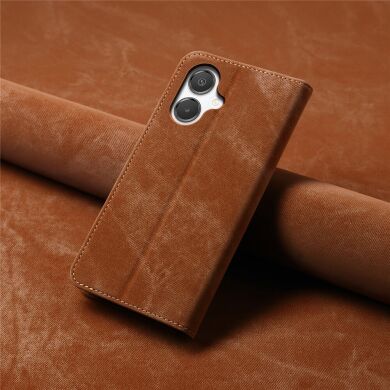 Чехол-книжка UniCase Jeans Wallet для Samsung Galaxy A07 (A075) - Coffee