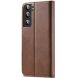 Чехол LC.IMEEKE Wallet Case для Samsung Galaxy S22 - Dark Brown. Фото 3 из 11