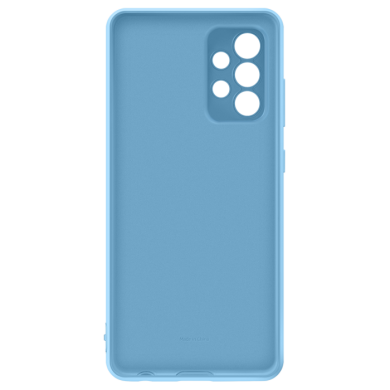 Чохол Silicone Cover для Samsung Galaxy A52 (A525) / A52s (A528) EF-PA525TLEGRU - Blue