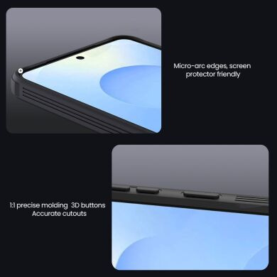 Чохол зі шторкою для камери NILLKIN CamShield Pro для Samsung Galaxy S26 FE - Black