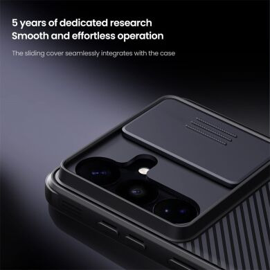 Чохол зі шторкою для камери NILLKIN CamShield Pro для Samsung Galaxy S26 FE - Black