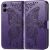 Чехол UniCase Butterfly Pattern для Samsung Galaxy A06 (A065) - Dark Purple